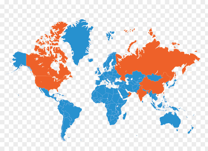 Globe World Map PNG