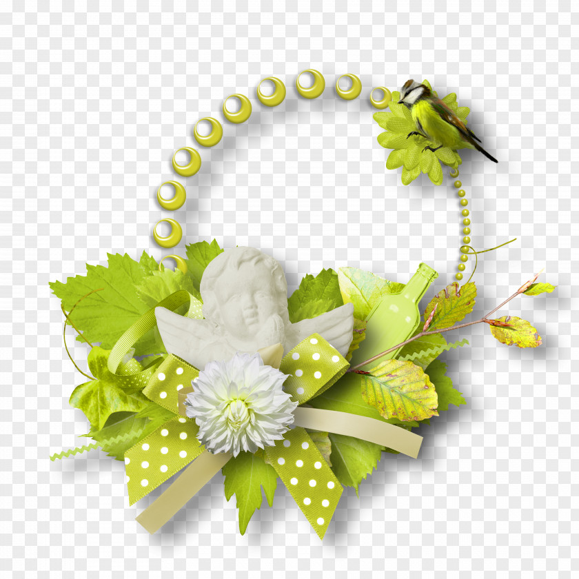 Green Floral Cut Flowers Design Floristry PNG