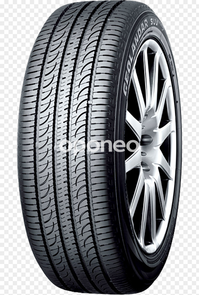 Car Sport Utility Vehicle Yokohama Rubber Company Tubeless Tire PNG