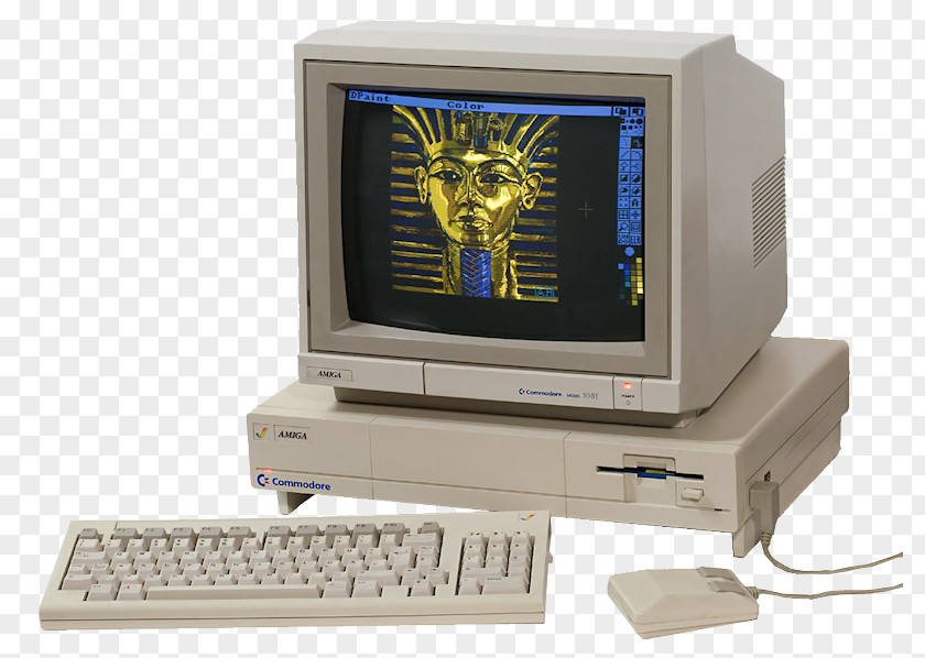 Computer Amiga 1000 Commodore 64 Retrocomputing PNG
