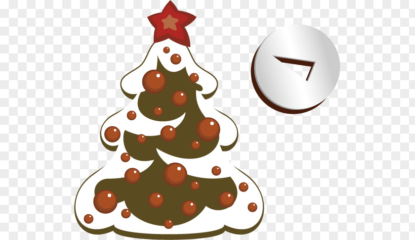 Creative Christmas Rudolph Tree Santa Claus Clip Art PNG