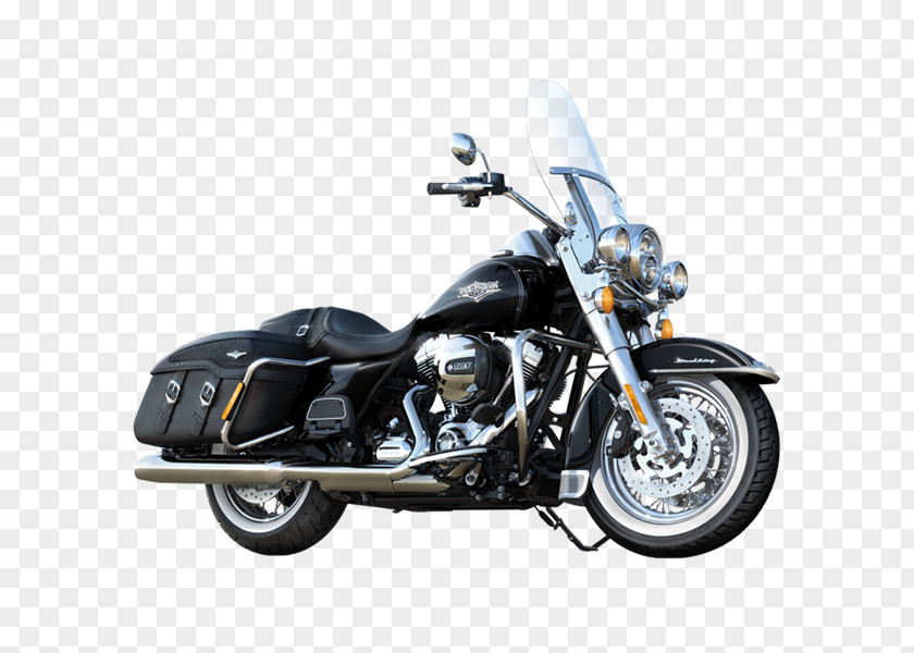 Motorcycle Harley-Davidson Road King Touring CVO PNG