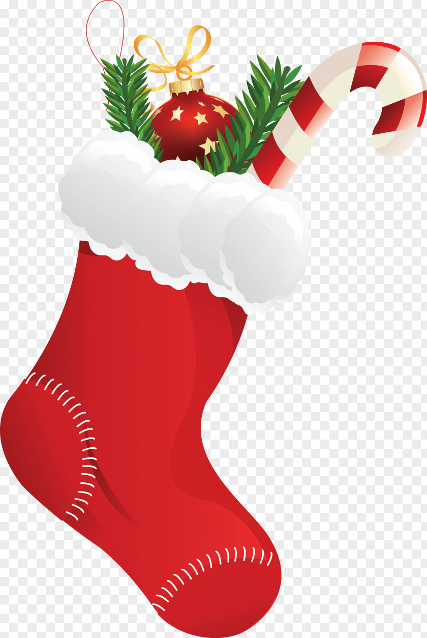Boot Sock Christmas Day Gift Stockings PNG