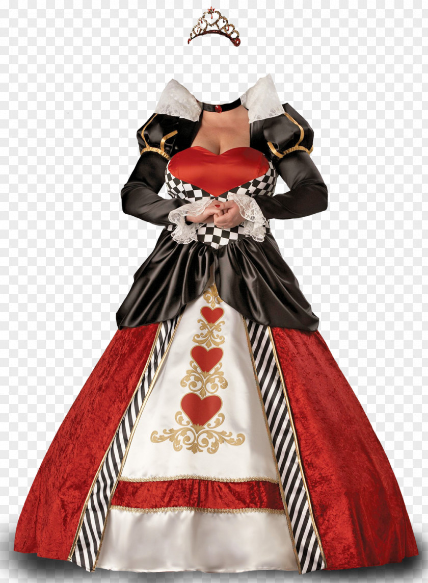 Dress Queen Of Hearts Red BuyCostumes.com Clothing PNG