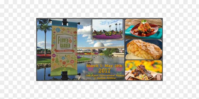 Epcot International Flower Garden Festival And & May 28, 2018 Display Advertising PNG