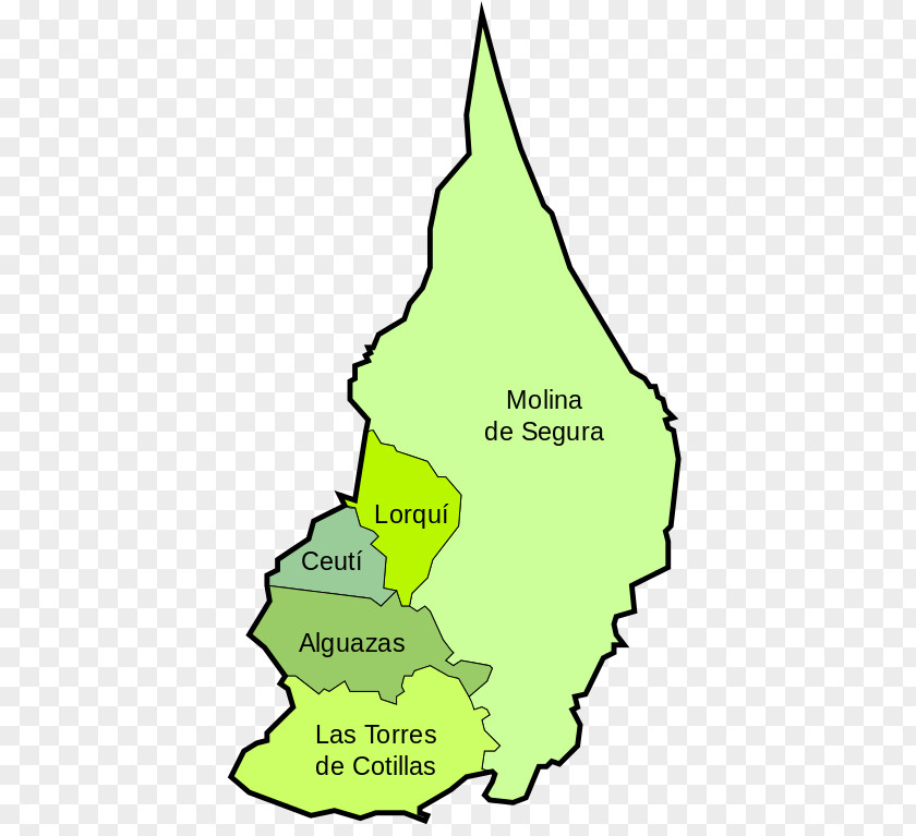 Map Molina De Segura Vega Del Wikipedia Wikimedia Commons PNG