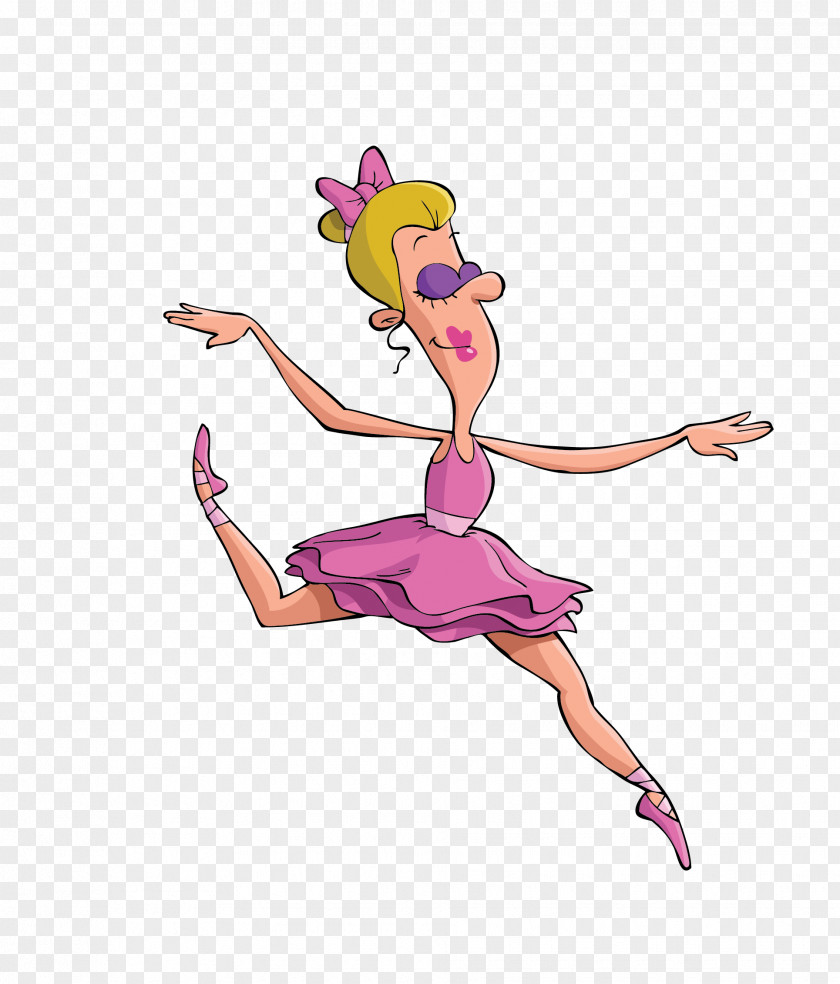 Vector Color Ballet Cartoon Characters Stock Photography Illustration PNG