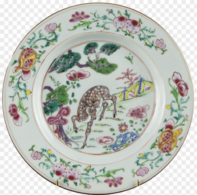 Chinese Carp Plate Porcelain Platter Tableware PNG