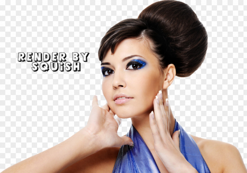 Chinese Lady Hairstyle Fashion Cosmetics Make-up PNG