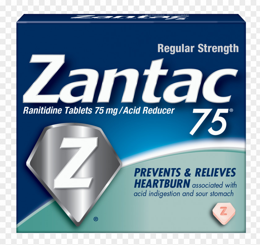 Ranitidine Zantac 75 Burning Chest Pain Tablet Gastroesophageal Reflux Disease PNG reflux disease, tablet clipart PNG