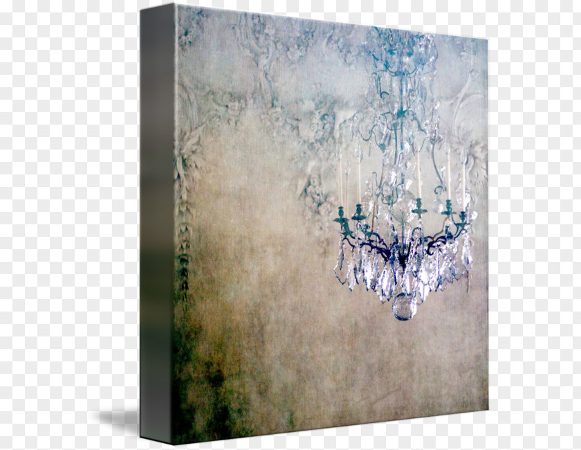 Religious Style Chandelier Painting Art Canvas Room PNG