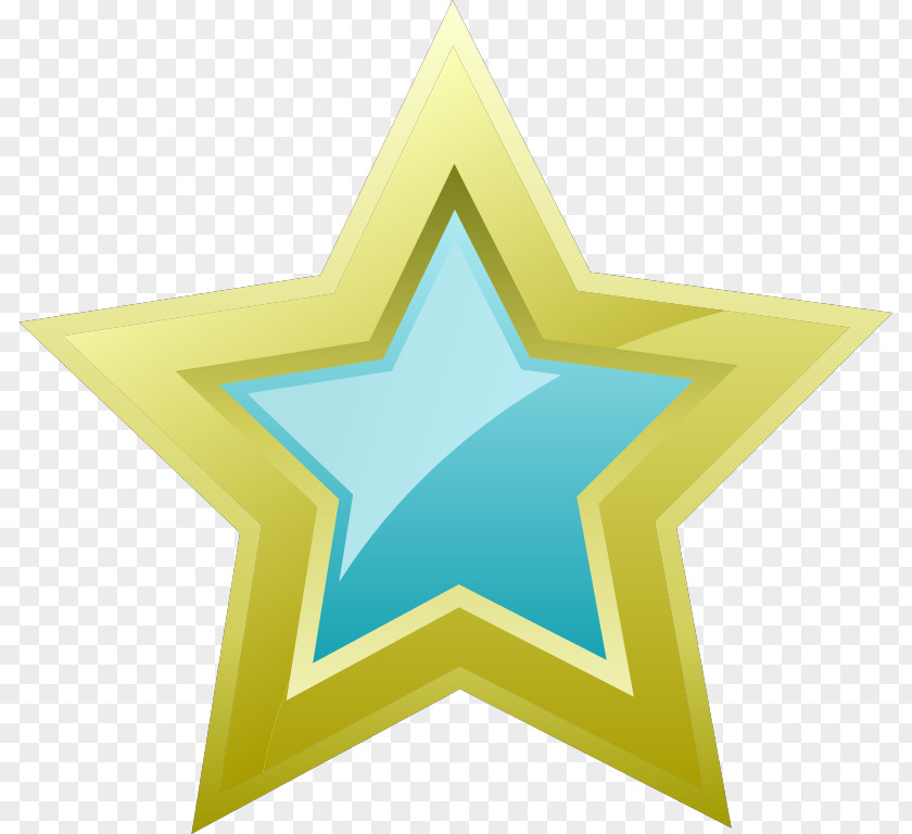 Golden Star Image Triangle Clip Art PNG