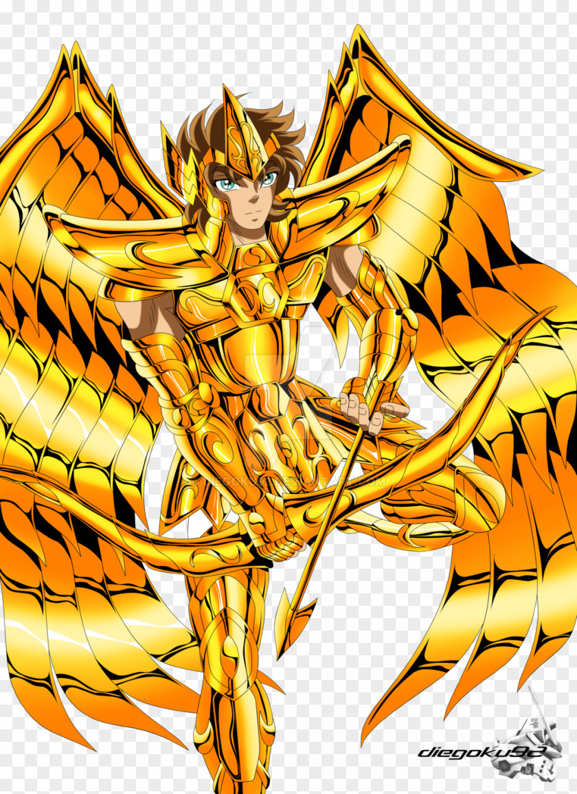 Sagittarius Aiolos Pegasus Seiya Saint Seiya: Knights Of The Zodiac Cavalieri D'oro PNG