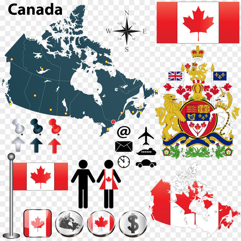 Arms Of Canada Map Photos Vector Stock Photography PNG