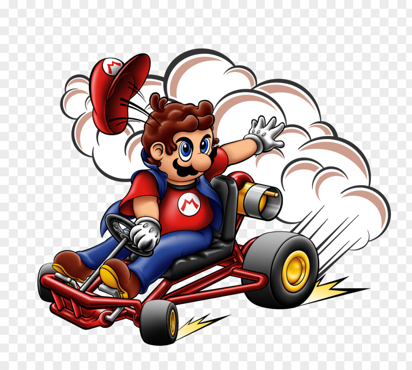 Mario Kart Super 64 Drawing PNG