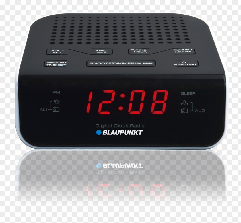 Radio Alarm Clocks FM Broadcasting Blaupunkt PNG