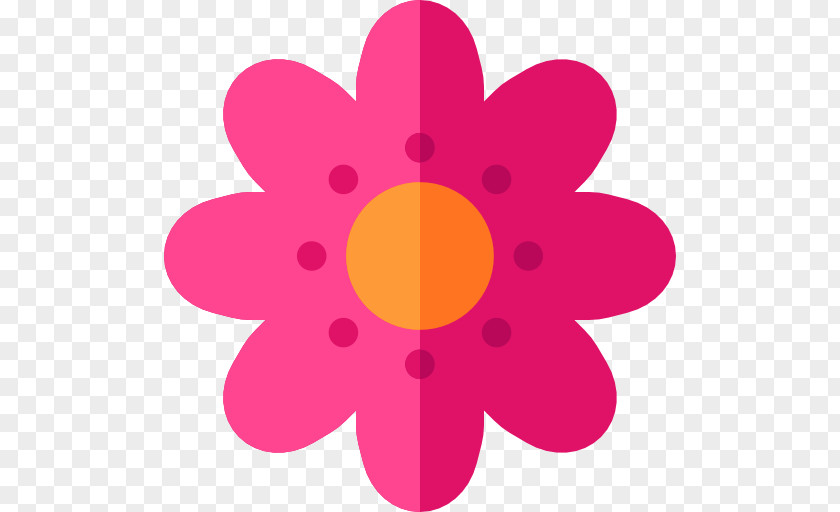Blooms Icon Floral Design Pattern Clip Art Pink M PNG