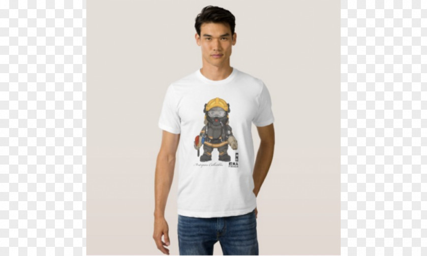 Firefighter Tshirt T-shirt Mercedes-Benz W123 Button PNG