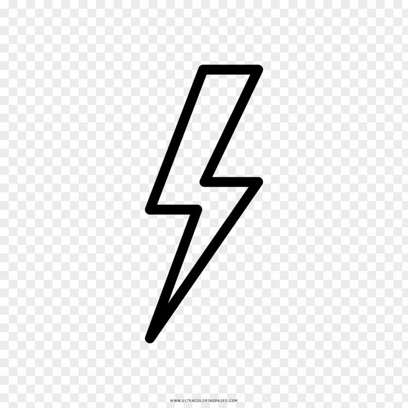 Lightning Drawing Coloring Book Lampo Thunder PNG