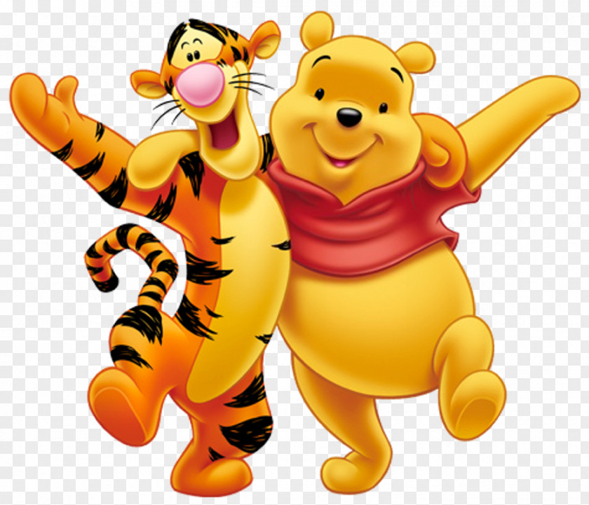 Transparent Winnie The Pooh And Tigger Clipart Piglet Eeyore Roo PNG