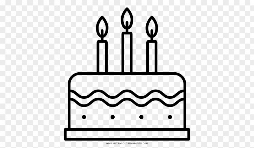 (color) Birthday Cake Torta Clip Art PNG