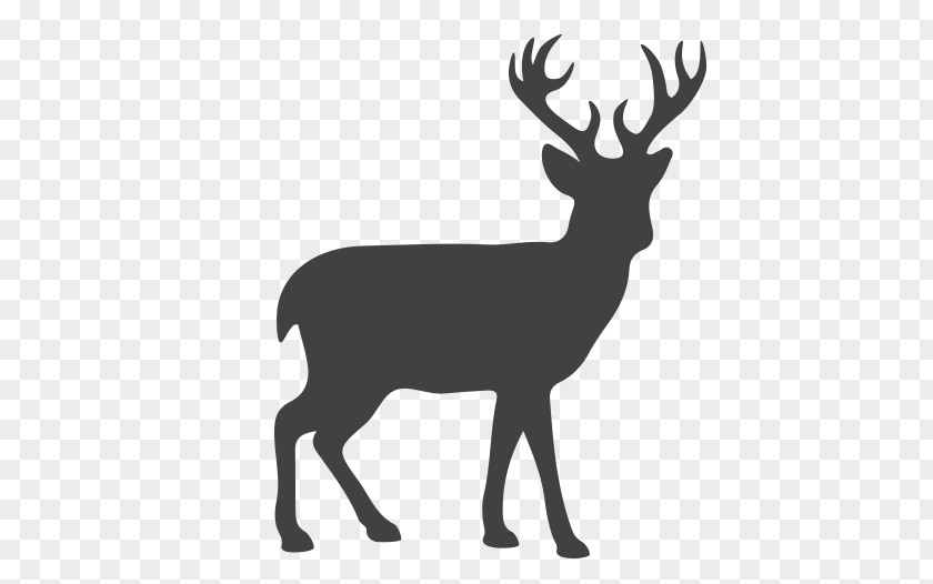 Deer Hunter Reindeer Moose Silhouette Clip Art PNG