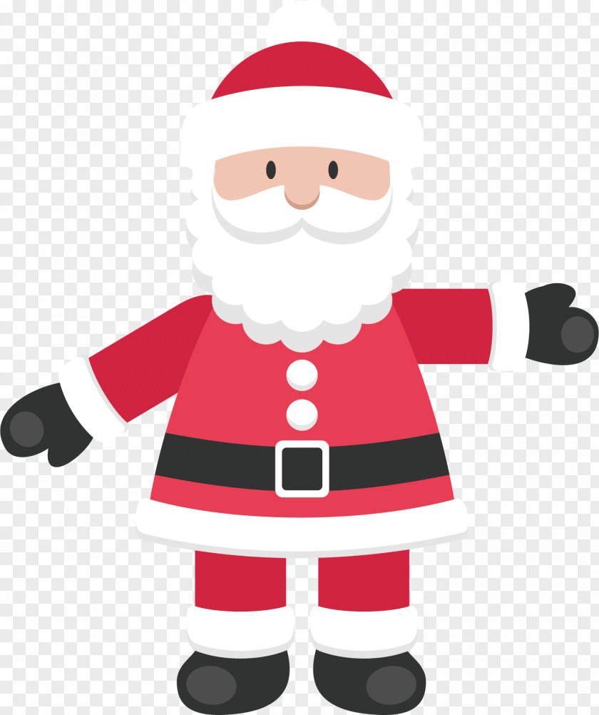 Santa Claus Vector Gift Christmas PNG