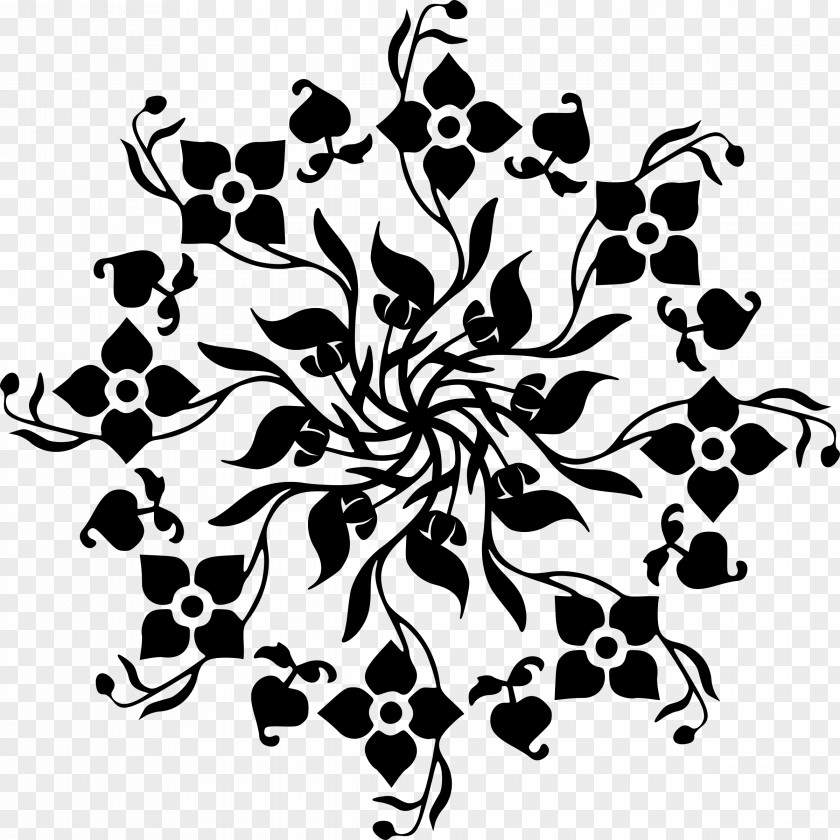 Black Flowers Visual Arts Flower Floral Design PNG