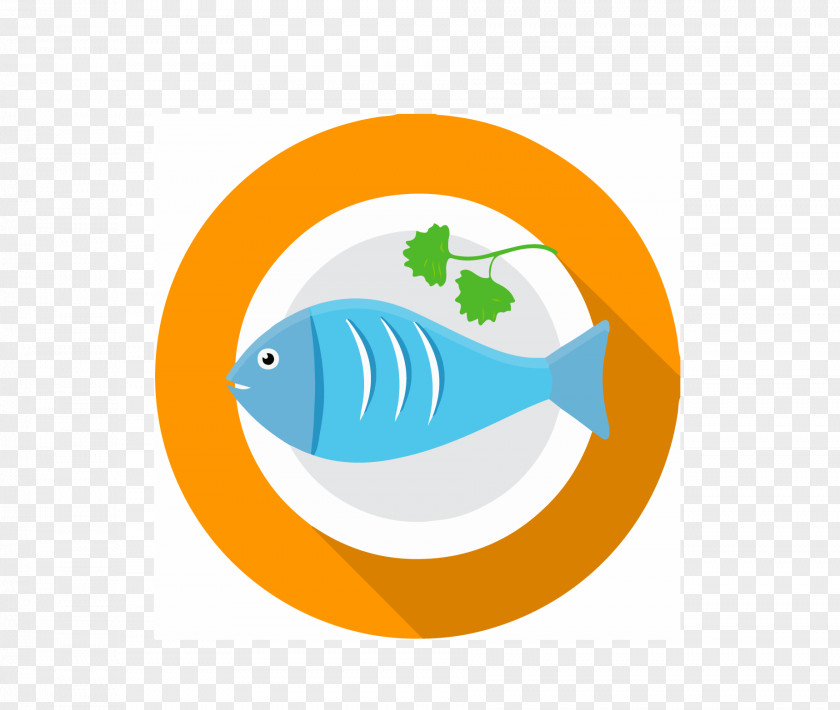 Blue Fish Vector Seafood Meat Icon PNG