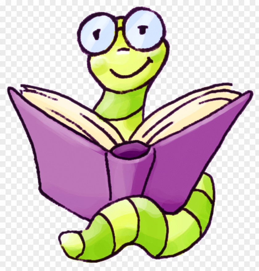 Book Bookworm Clip Art PNG