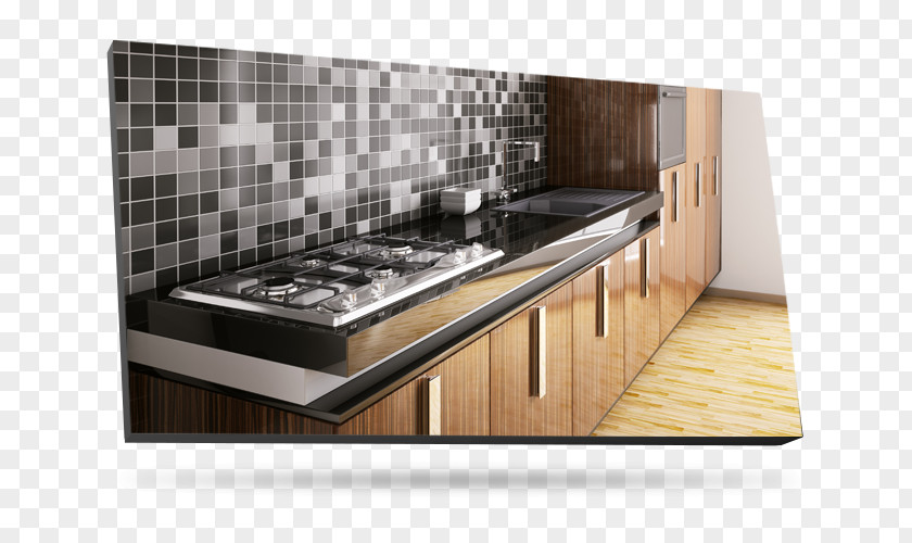 Dishwasher Repairman Kitchen Wood Tile Cabinetry House PNG