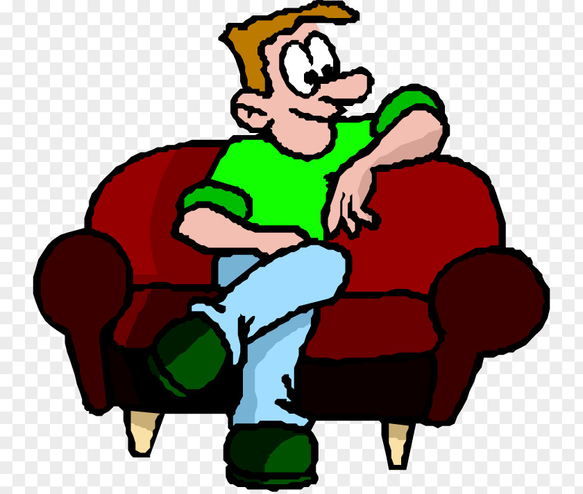 Sitting Child Couch Clip Art PNG