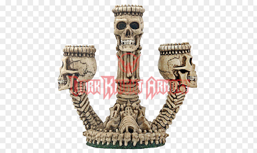 Skeleton Human Votive Candle Skull PNG