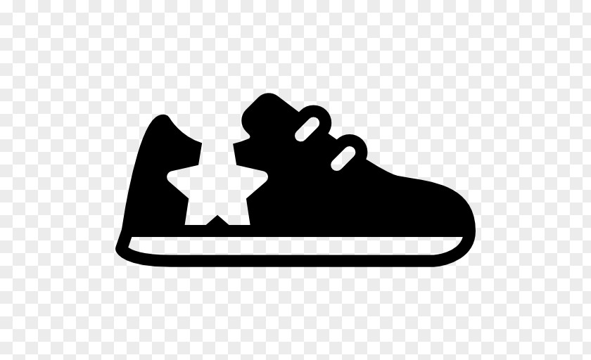 Sneakers Icon Shoe White Line Clip Art PNG
