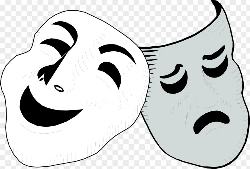 Transparent Drama Cliparts Mask Theatre Theater Drapes And Stage Curtains Clip Art PNG
