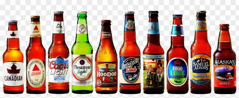 Bottle Drink Beer Alcohol Alcoholic Beverage PNG