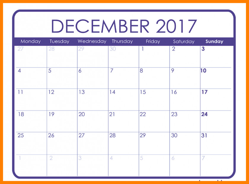 Calendar Date November Template PNG