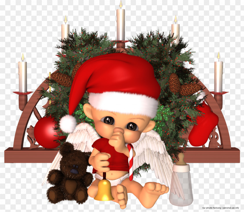 Christmas Dolls New Year Santa Claus PNG