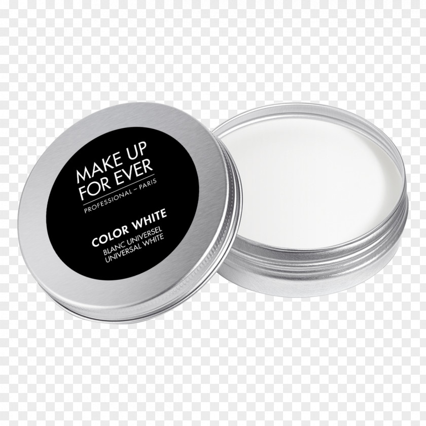 Forever Cosmetics Make Up For Ever Color Face Powder White PNG