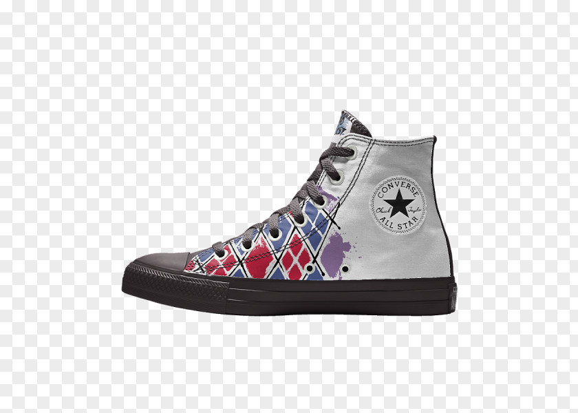 Harley Quinn Sneakers Deadshot Joker Chuck Taylor All-Stars PNG