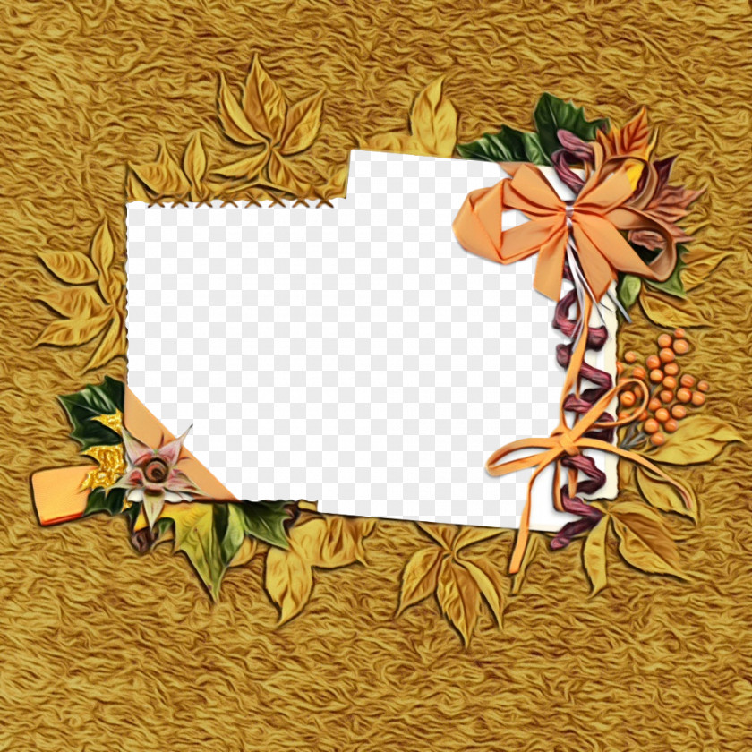 Interior Design Plant Picture Frame PNG