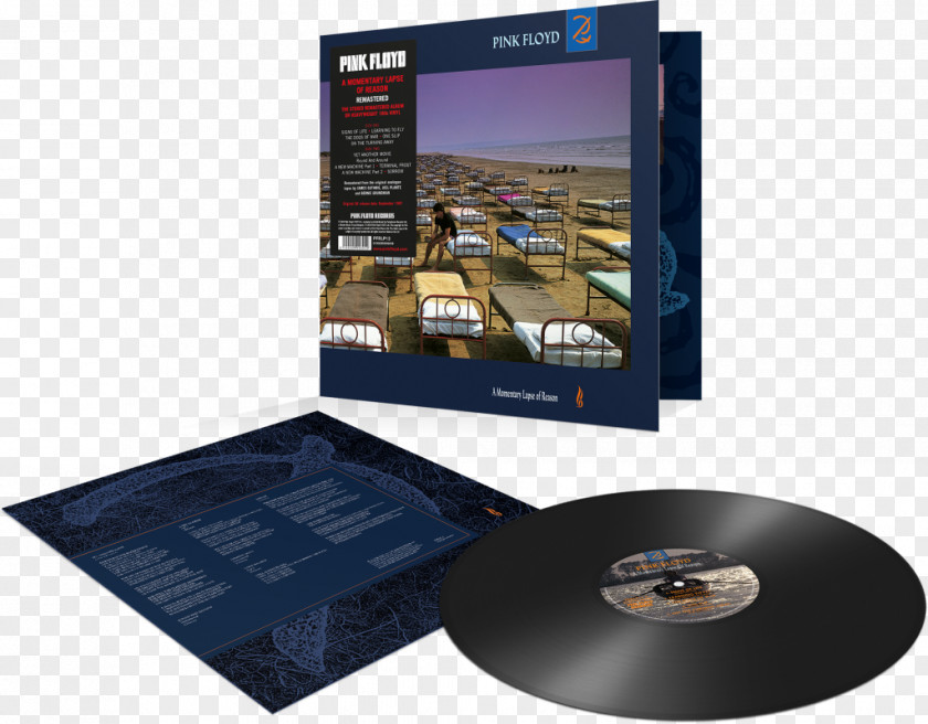 Pink Floyd Pulse A Momentary Lapse Of Reason Phonograph Record Remaster Album PNG