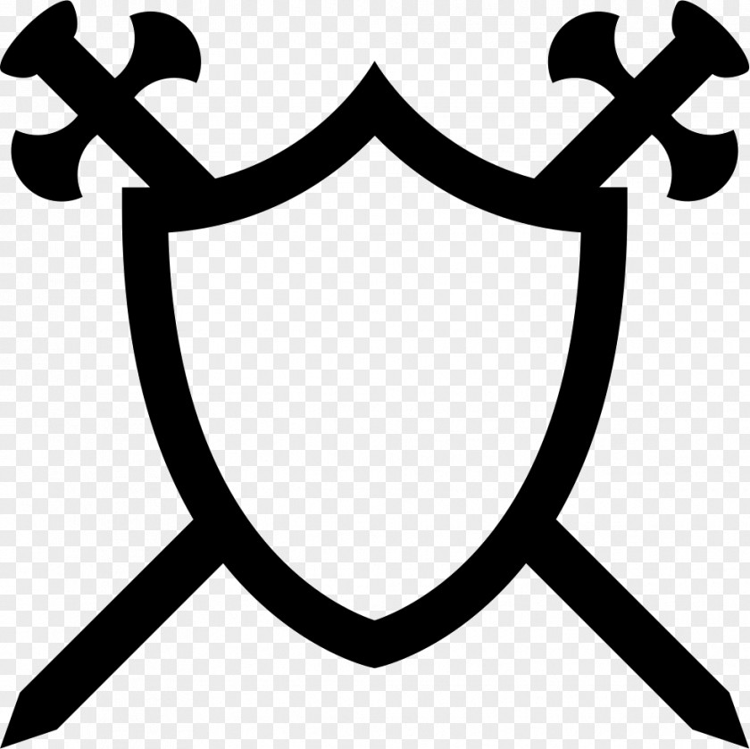 Shield Symbol Sword PNG