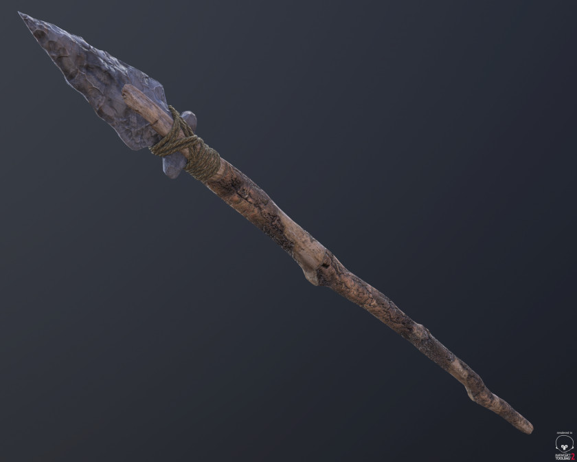 Spear Stone Age Prehistory Weapon Tool PNG