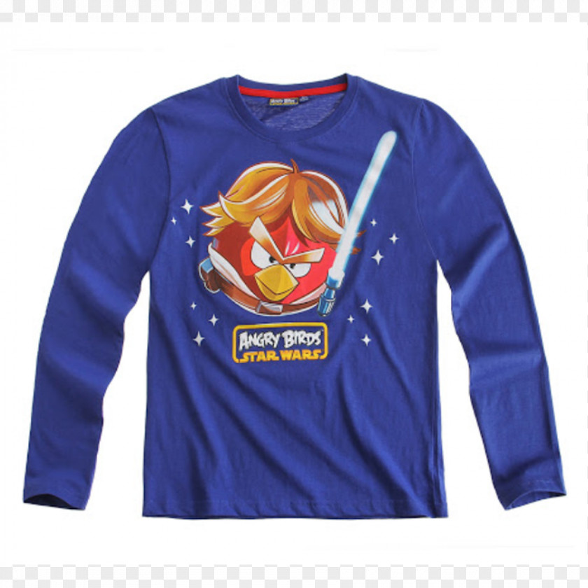 T-shirt Angry Birds Star Wars Han Solo Sleeve PNG