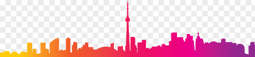 Toronto Skyline Desktop Wallpaper Pink M Energy Computer Font PNG