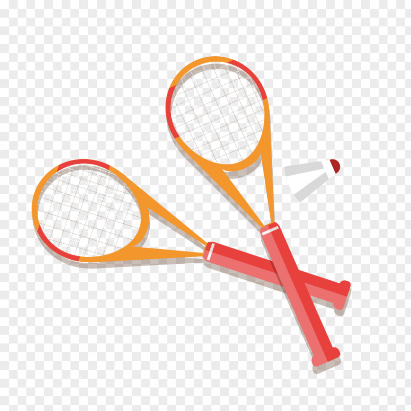 Badminton Racket Shuttlecock PNG