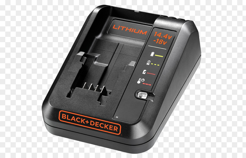 Black And Decker Tools Battery Charger Lithium-ion & Volt Electric PNG