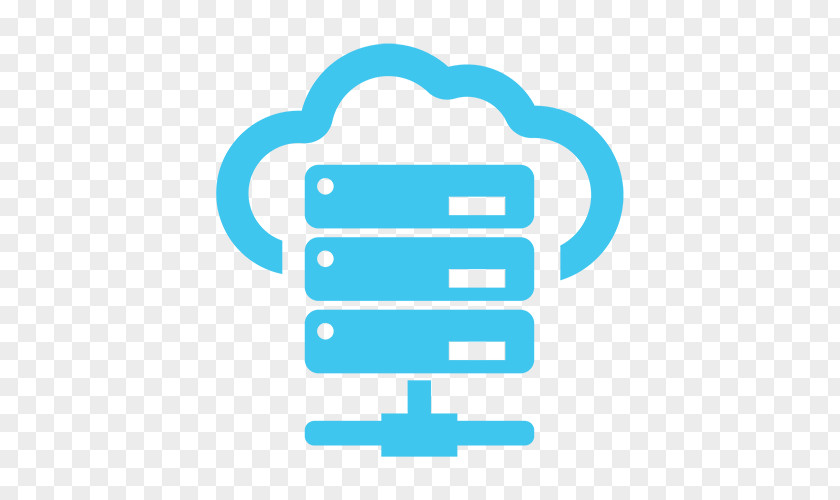 Blue Technology Computer Servers Cloud Computing Virtual Private Server PNG