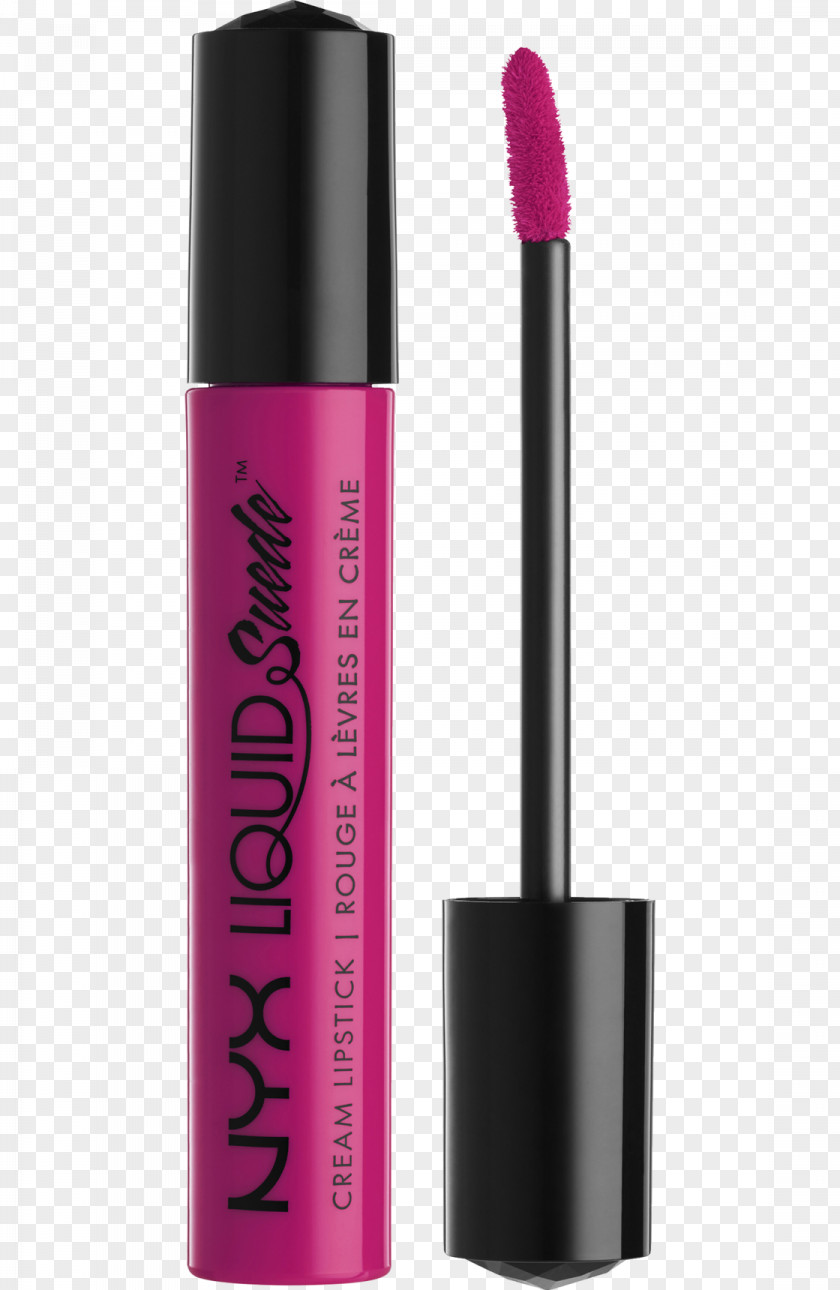 Lipstick NYX Liquid Suede Cream Lip Balm Cosmetics PNG